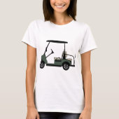 Green Golf Cart T-shirt (Voorkant)