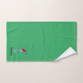 Green Golf Thgerespecteerd Bad Handdoek (Handdoek)