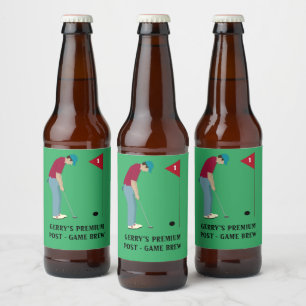 Green Golf Thgerespecteerd Bier Etiket