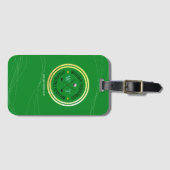 green golfer travel bagagelabel (Voorkant (horizontaal))
