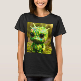 Green Goo Monster – griezelige Schattigee canvaspr T-shirt