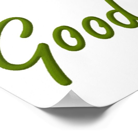 Green Good Luck Clover Ladybug St. Patrick's Day Poster (Hoek)