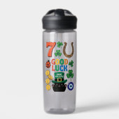 Green good Luck  Waterfles (Voorkant)