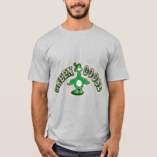 Green Goose Smokin' T-shirt (Voorkant)
