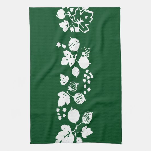 Green Gooseberry Towel Theedoek (Verticaal)
