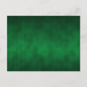 Green Gothic Ombre Background Art Briefkaart (Voorkant)