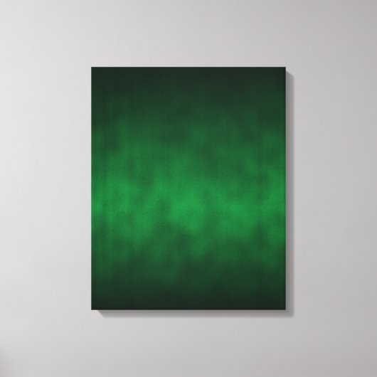 Green Gothic Ombre Background Art Canvas Afdruk (Voorkant)