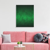 Green Gothic Ombre Background Art Canvas Afdruk (Insitu (Woonkamer))