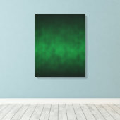 Green Gothic Ombre Background Art Canvas Afdruk (Insitu (Houten vloer))