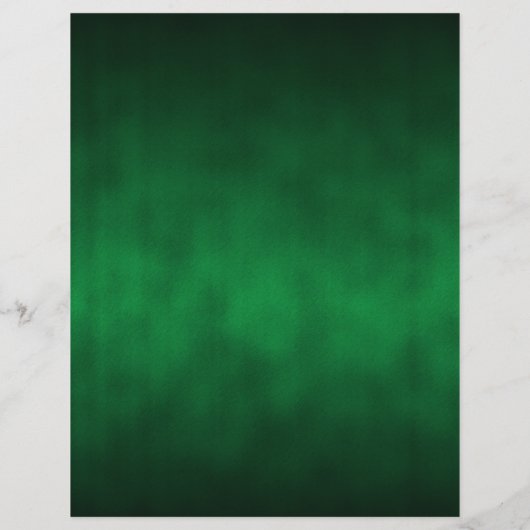 Green Gothic Ombre Background Art Flyer (Achterkant)