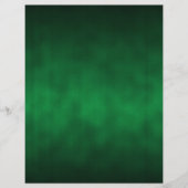 Green Gothic Ombre Background Art Flyer (Voorkant)