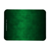 Green Gothic Ombre Background Art Magneet (Horizontaal)