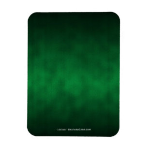 Green Gothic Ombre Background Art Magneet