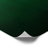 Green Gothic Ombre Background Art Poster (Hoek)