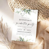 Green Graduation Party uitnodiging