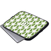 Green Grapes Electronics Bag Laptop Sleeve (Voorkant onderkant)