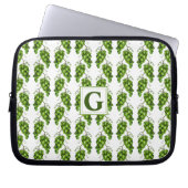 Green Grapes Electronics Bag Laptop Sleeve (Voorkant)