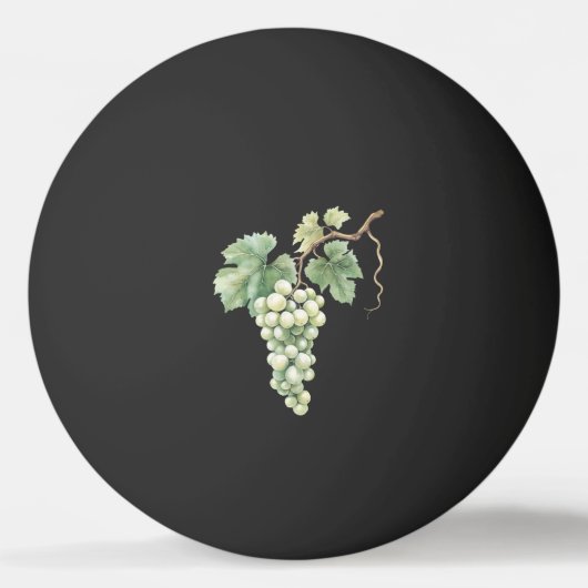 Green Grapes Oranges Fruit  Pingpongbal (Voorkant)