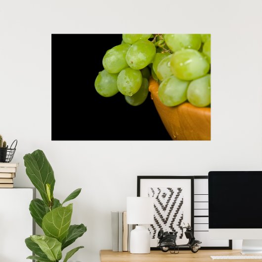 Green Grapes Poster (Thuiskantoor)