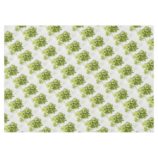 Green Grapes Tiled Tablecloth Tafelkleed (Voorkant (Horizontaal))