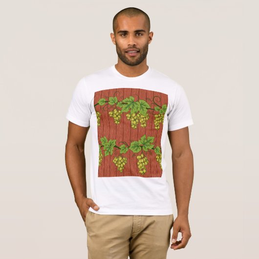 Green Grapevine T-shirt (Voorkant volledig)