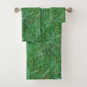Green Grass Bad Handdoek (Insitu)