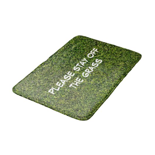 Green Grass Bath Mat (Gekanteld)