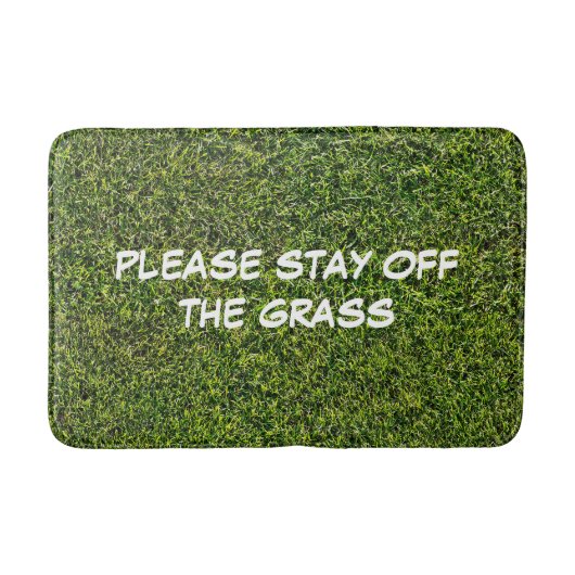 Green Grass Bath Mat (Voorkant)