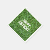 Green Grass Birthday Servet (Hoek)