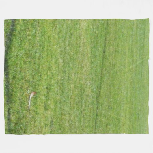 Green Grass Blanket Fleece Deken (Voorkant (Horizontaal))