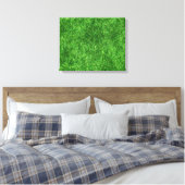 Green Grass Canvas Afdruk (Insitu (Slaapkamer))