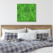 Green Grass Canvas Afdruk (Insitu (Slaapkamer))