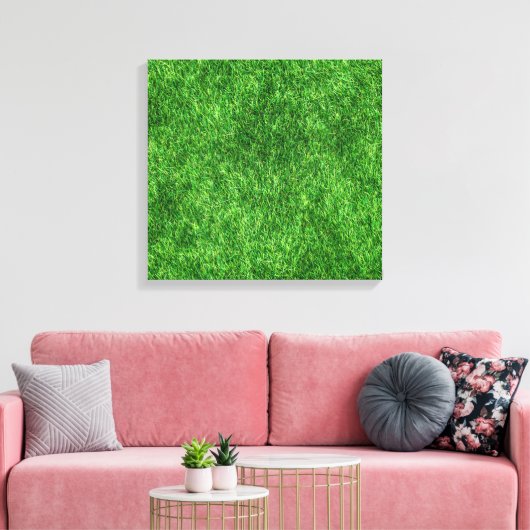Green Grass Canvas Afdruk (Insitu (Woonkamer))