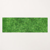 Green Grass Field Fitness Moderne Natuur Sjabloon Yogamat (Voorkant (horizontaal))
