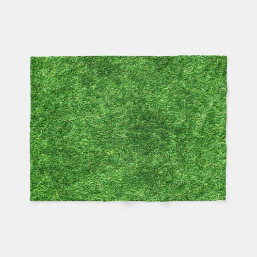 Green Grass Fleece Deken (Voorkant (Horizontaal))