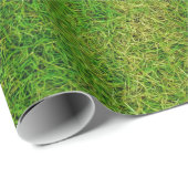 Green Grass Foto Cadeaupapier (Rol Hoek)