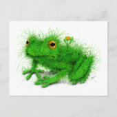 Green Grass Frog Art Briefkaart (Voorkant)