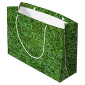 Green Grass Groot Cadeauzakje (Achterkant Gekanteld)