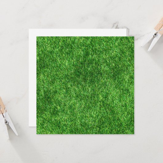 Green Grass Kaart (Voorkant / Achterkant in situ)