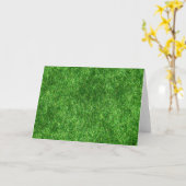 Green Grass Kaart (Gele Bloem)
