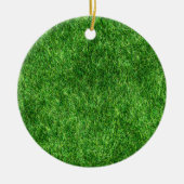 Green Grass Keramisch Ornament (Voorkant)