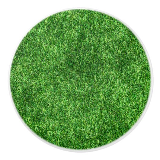 Green Grass Keramische Knop (Voorkant)