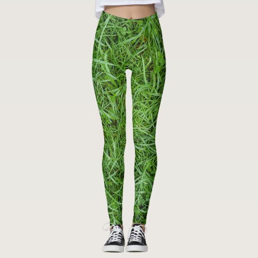 Green Grass Leggings (Voorkant)