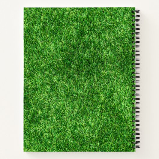 Green Grass Notitieboek (Achterkant)