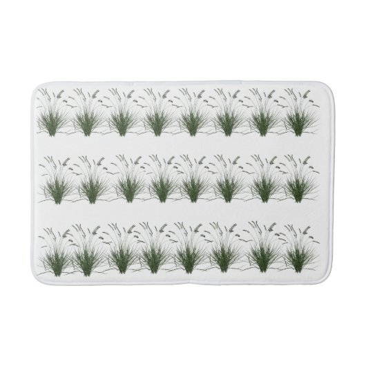 "Green Grass Pattern Bathmat – Verse Natuur- Badmat (Voorkant)