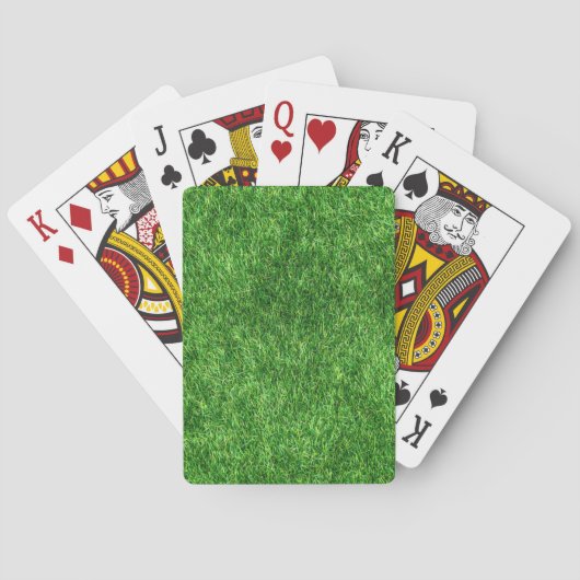 Green Grass Pokerkaarten (Achterkant)
