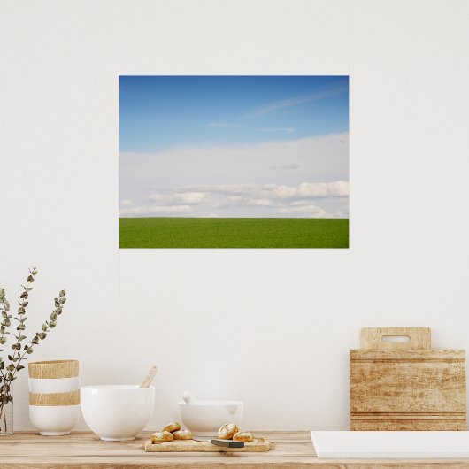 Green Grass Poster (Keuken)