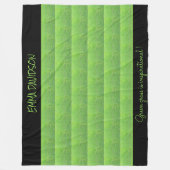 Green Grass Schattige stijlvol en elegant Fleece Deken (Voorkant)