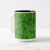 Green Grass Tweekleurige Koffiemok (Voorkant links)