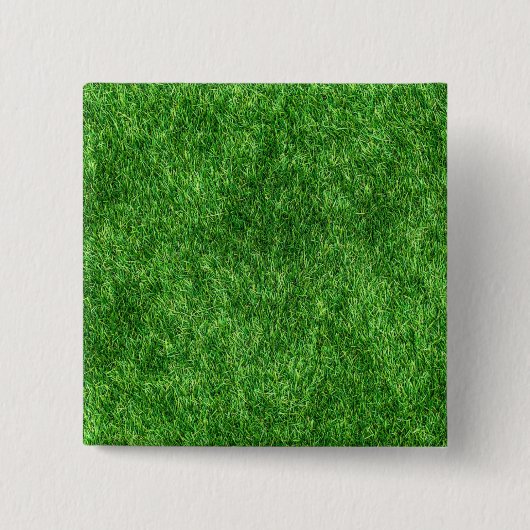 Green Grass Vierkante Button 5,1 Cm (Voorkant)